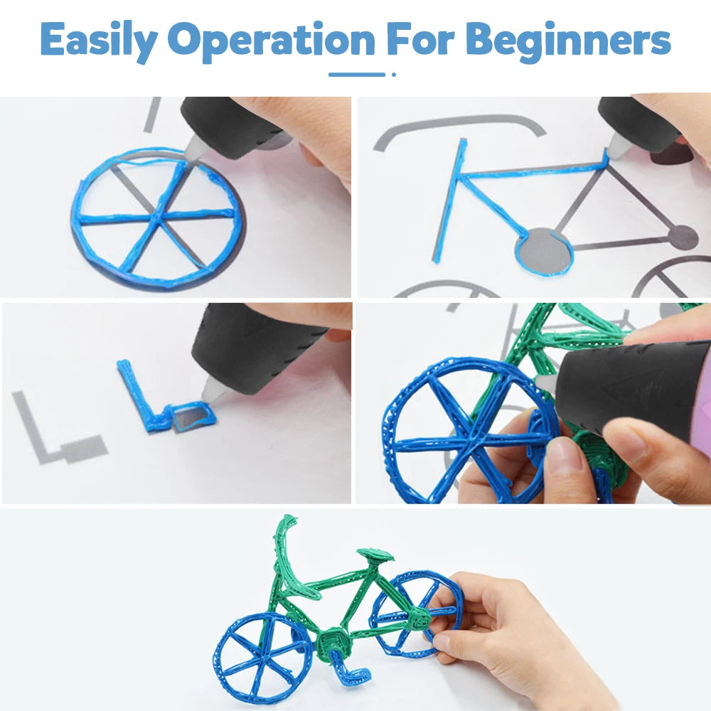 3D printing pen - Perfect Creative gift for Kids, Students & DIY Makers