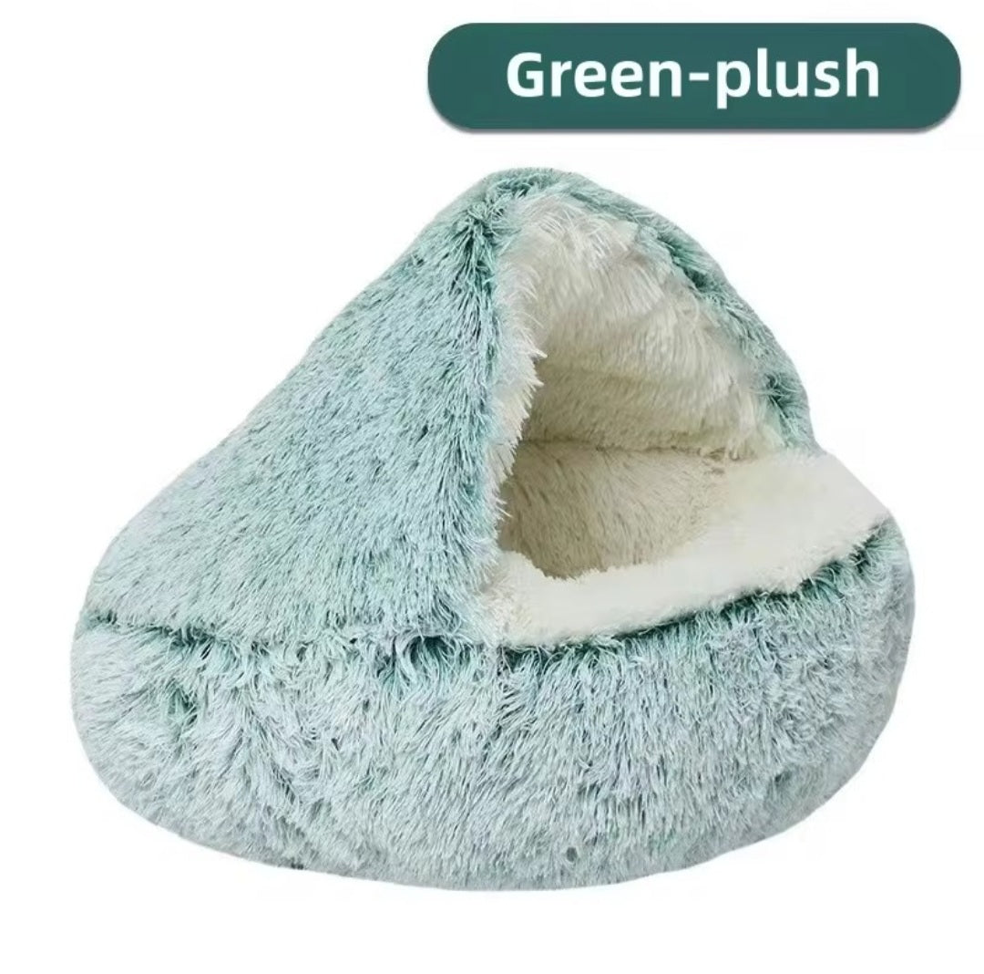 MeowTrend™ Enclosed Plush Pet Bed