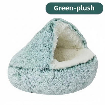 MeowTrend™ Enclosed Plush Pet Bed