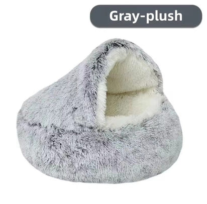MeowTrend™ Enclosed Plush Pet Bed