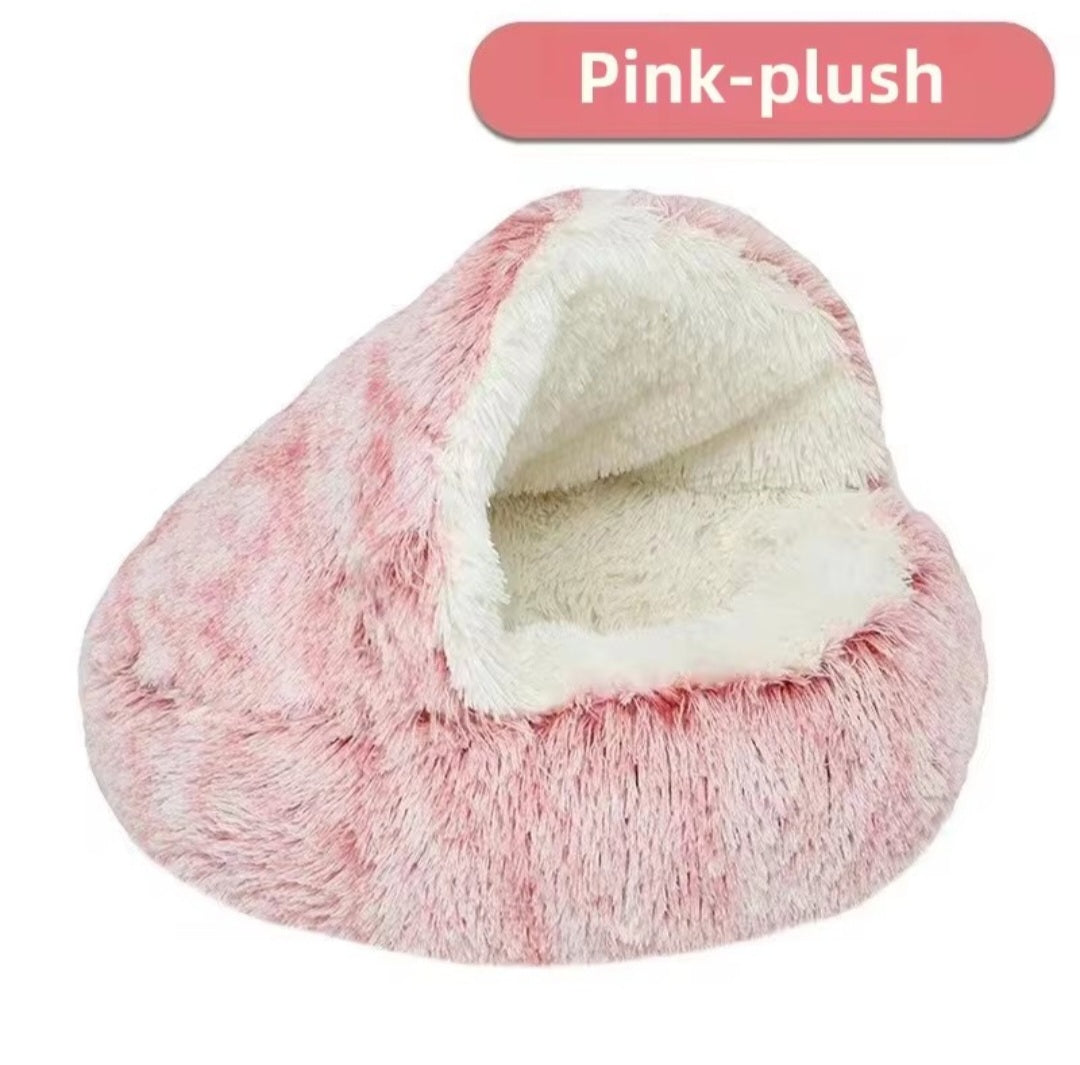 MeowTrend™ Enclosed Plush Pet Bed
