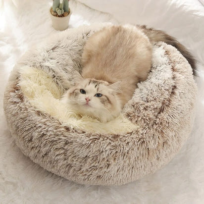MeowTrend™ Enclosed Plush Pet Bed