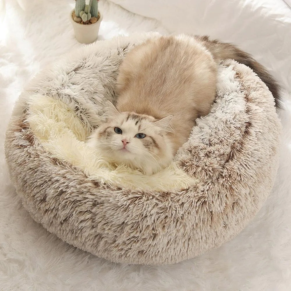 MeowTrend™ Enclosed Plush Pet Bed