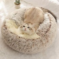 MeowTrend™ Enclosed Plush Pet Bed