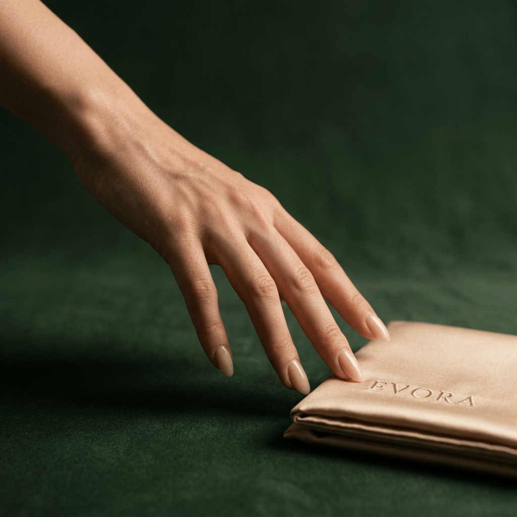 Evora Silk Sleep Set contents