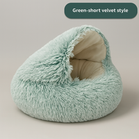 MeowTrend™ Enclosed Plush Pet Bed