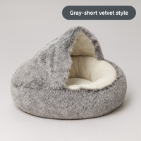 MeowTrend™ Enclosed Plush Pet Bed