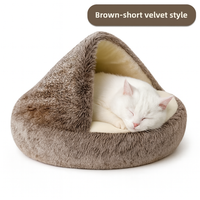 MeowTrend™ Enclosed Plush Pet Bed