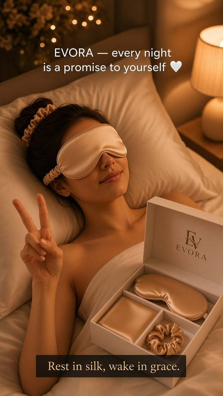 Evora Silk Sleep Set