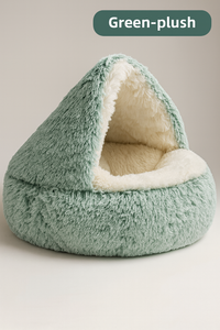 MeowTrend™ Enclosed Plush Pet Bed